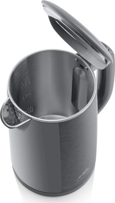 ETA Virdulys | ETA859590020 EDITA | Electric | 2200 W | 1.5 L | Nerūdijantis plienas | 360° rotational base | Pilkas