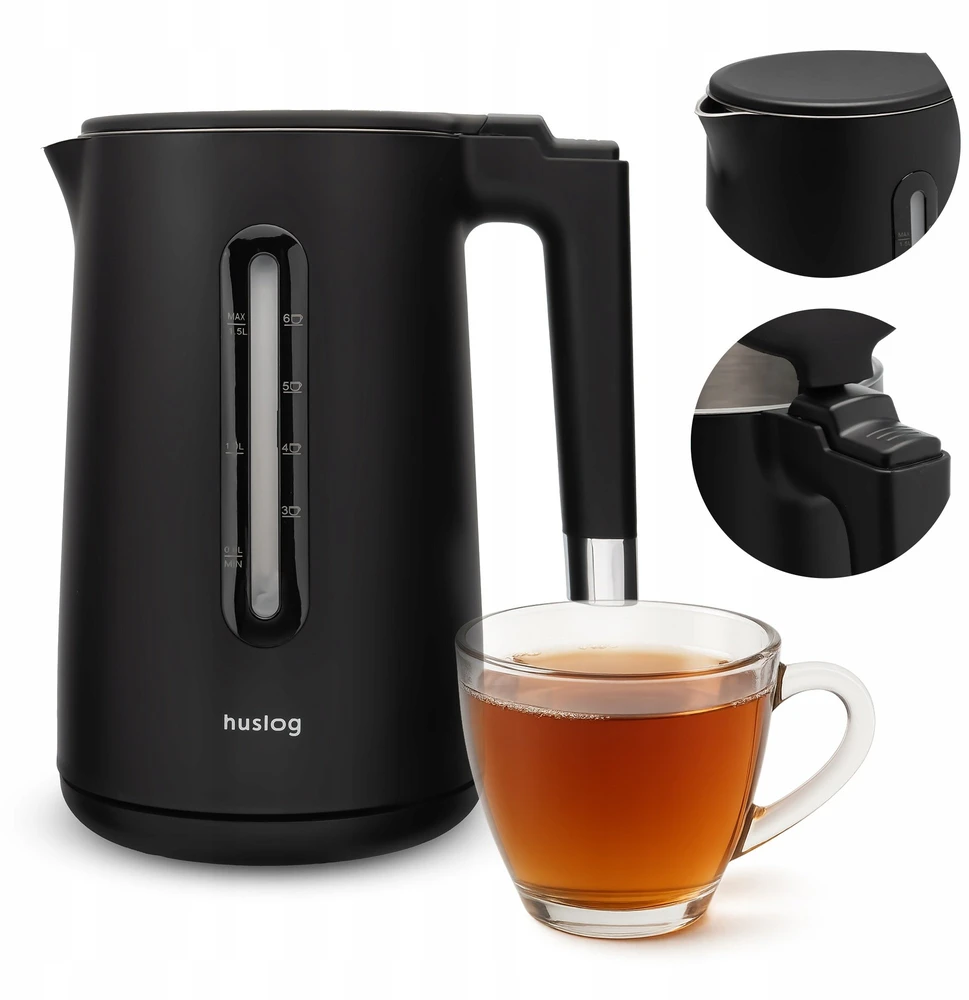 Virdulys Maestro mPTech Sp. su o.o. Huslog dvigubų sienelių viryklė su vandens indikatoriumi 1,5 l 2200 W