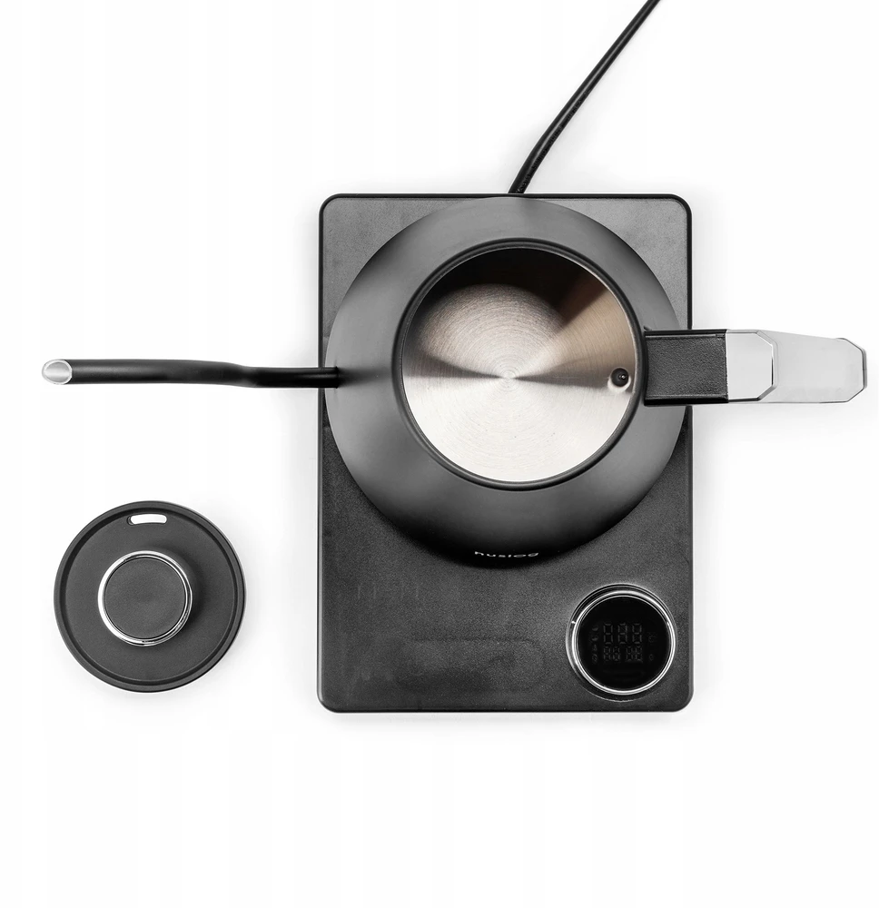 mPTech Sp. su o.o. Huslog virdulys with Smartcontrol base juodas-sidabrinis 1L