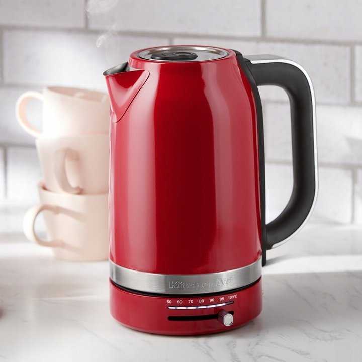 KitchenAid 5KEK1701EER electric virdulys 1.7 L 2400 W Raudona