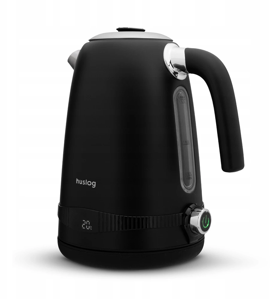 mPTech Sp. su o.o. Huslog retro virdulys with temperature control juodas 1,7L 2200W
