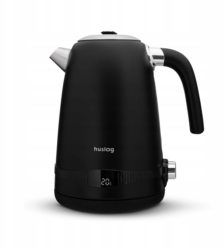 mPTech Sp. su o.o. Huslog retro virdulys with temperature control juodas 1,7L 2200W