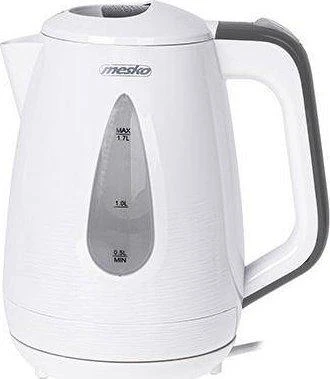 Mesko | Virdulys | MS 1261g | Electric | 2200 W | 1.7 L | Polypropylene | 360° rotational base | Pilkas