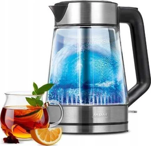 MPM MCZ-122 electric virdulys 1.7 L 2200 W Juodas, Nerūdijantis plienas