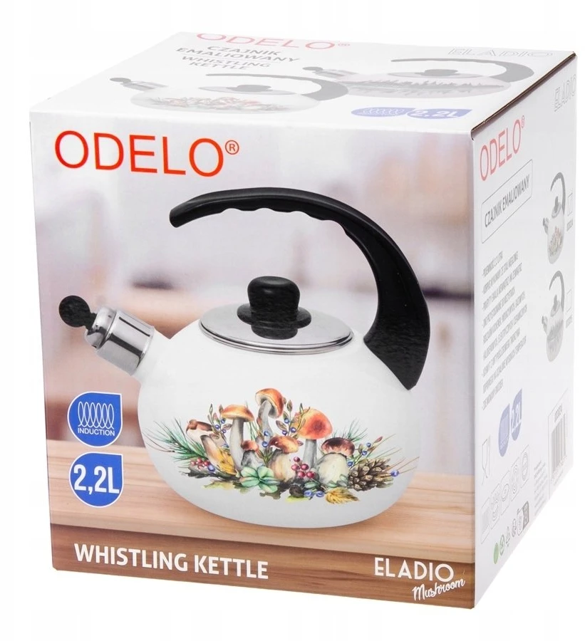 NEELEKTRINIS VIRDULYS OD 3024 EMALIUOTAS 2,2 L GRYBAI