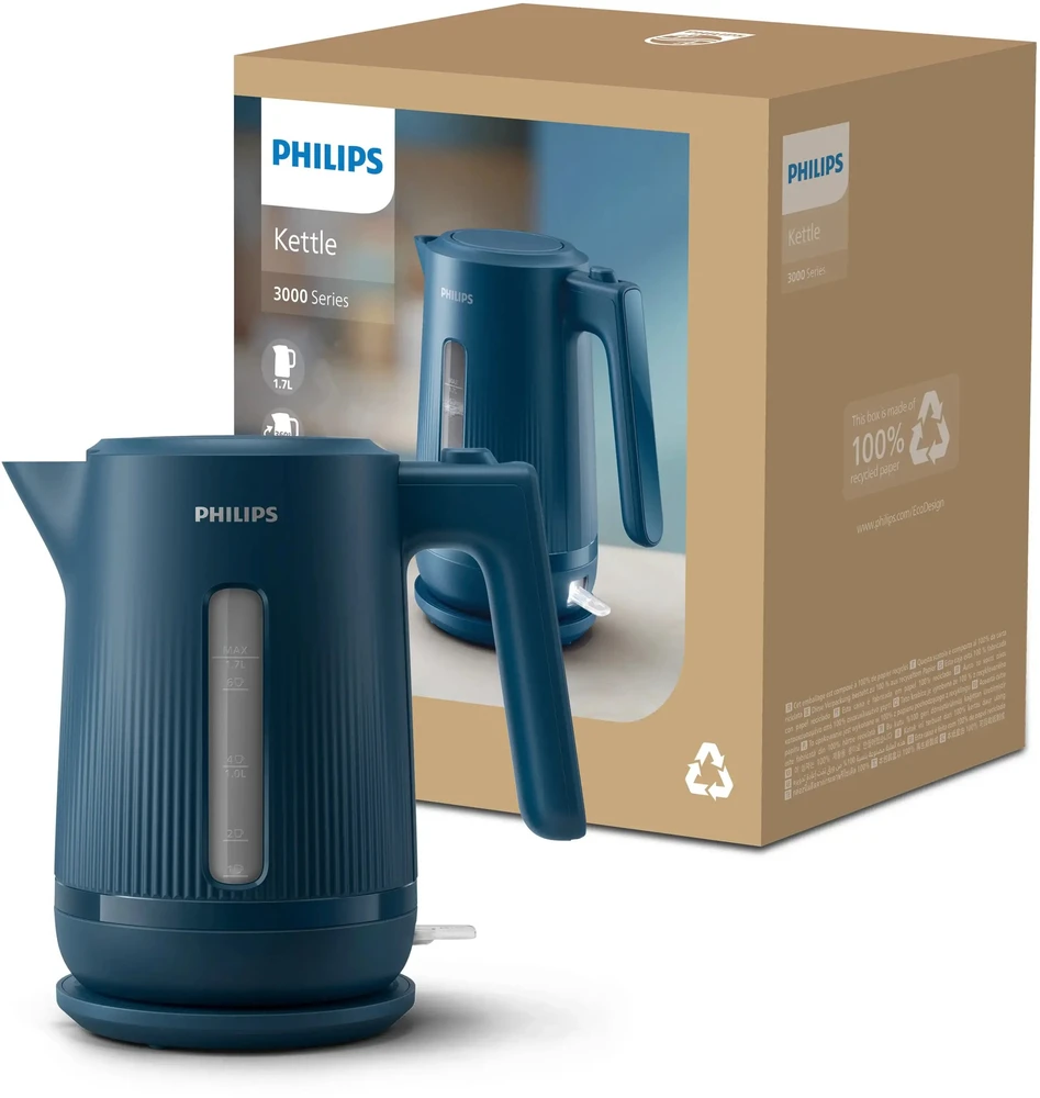 Virdulys Philips HD9411/70, 1,7, Mėlynas