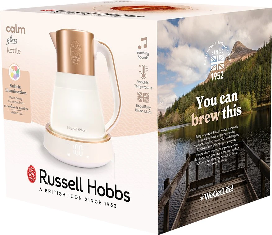 Russell Hobbs elektrinis virdulys Calm, 1,7 l, 2400 W, 27450-70