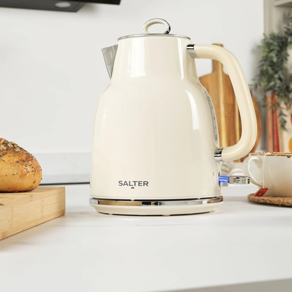 Virdulys Salter Rerto Rapid Kreminė Filtras Antywapienny EK5737CRMVDE 3000W 1,7L