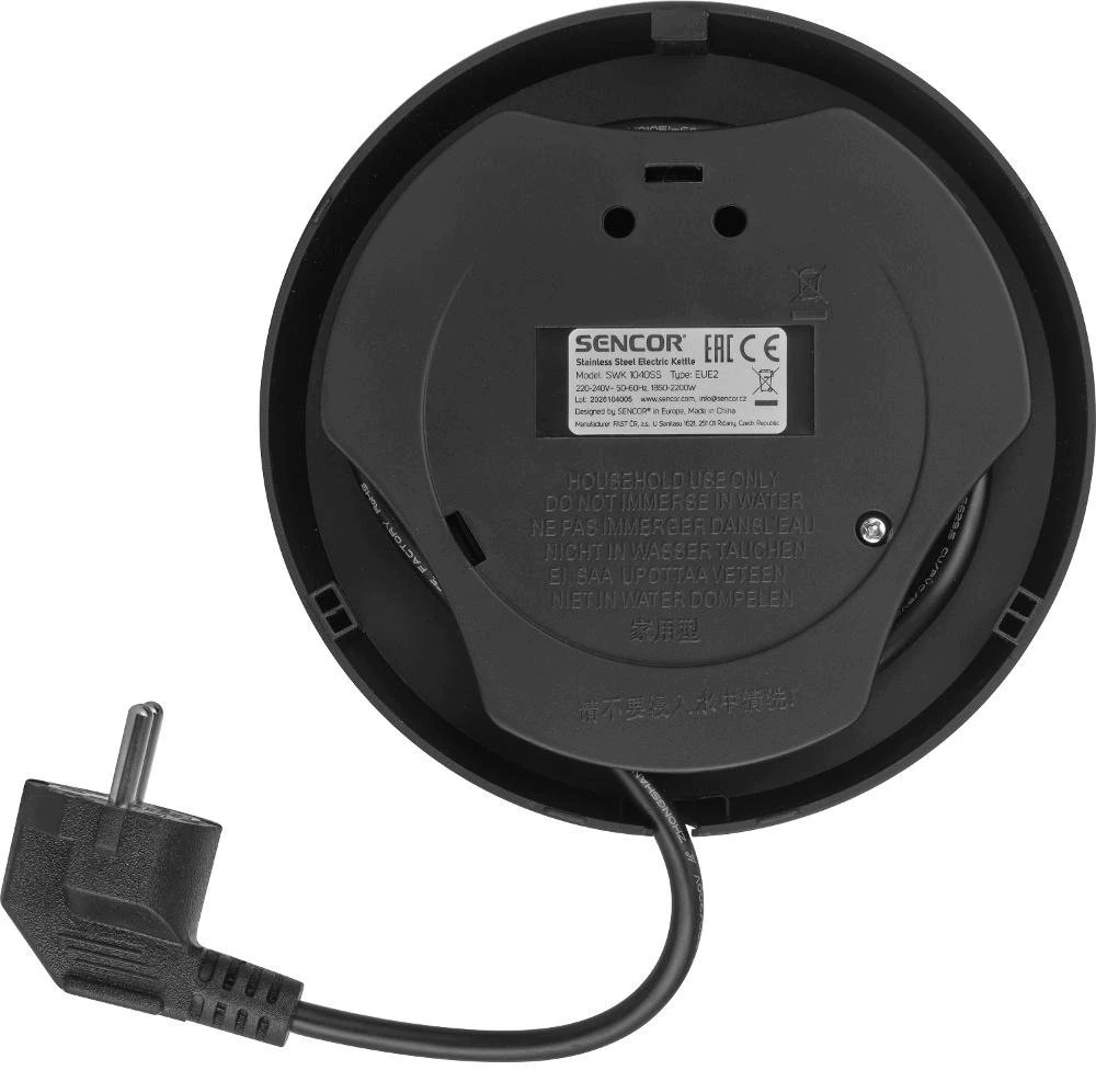 Virdulys Sencor Elektrinė SWK 1040SS 1L (41027305)