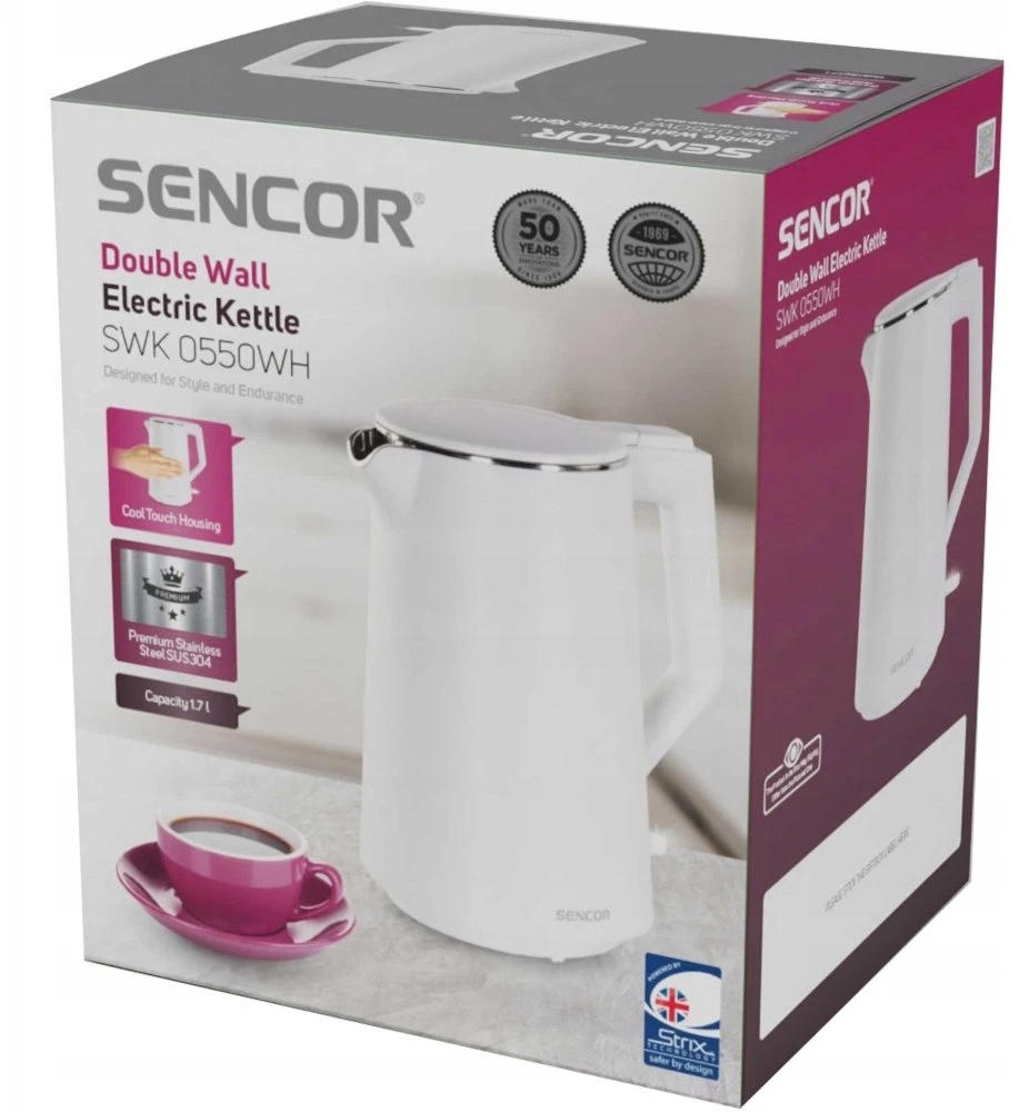 Virdulys Sencor SWK Elektrinis virdulys 0550WH