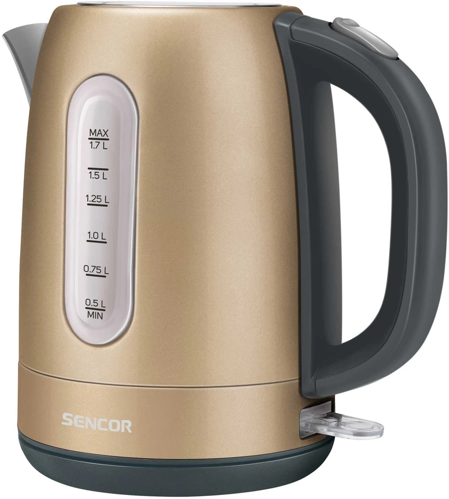 Elektrinis virdulys sendinto aukso spalvos 1.7 L Sencor