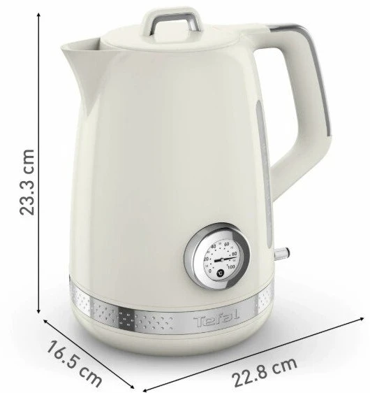 Tefal Soleil KO355AE0 electric virdulys 1.7 L 2400 W Baltas