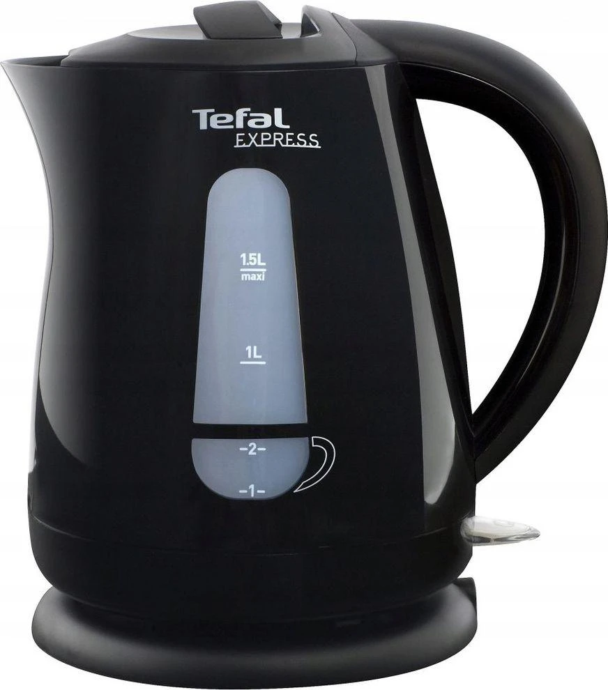 TEFAL | Virdulys | KO2998 | Standard | 3000 W | 1.5 L | Plastic | 360° rotational base | Juodas