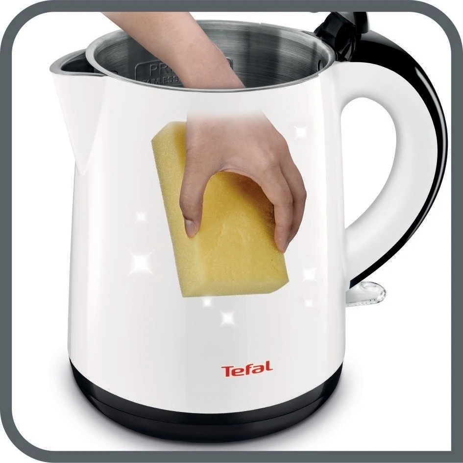 TEFAL Virdulys | KO261130 | 2150 W | Electric | 1 L | Plastic | 360° rotational base | Baltas