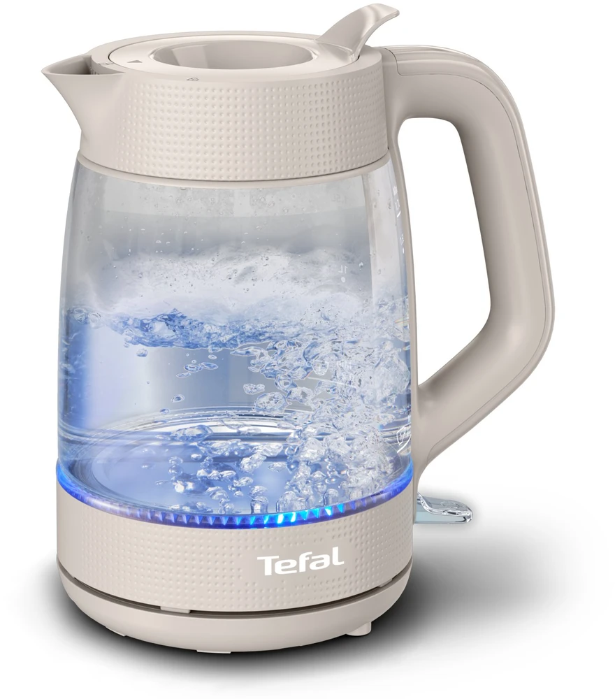 TEFAL Virdulys | KO2G0BE0 | 2000 W | Electric | 1.7 L | Glass | 360° rotational base | Pilkas/Transparent