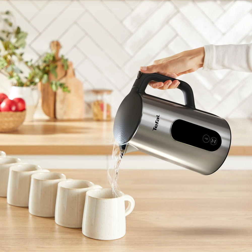 TEFAL Selection KI871DE0 | Virdulys | Electric | 1500 W | 1.7 L | Plastic | 360° rotational base | Nerūdijantis plienas