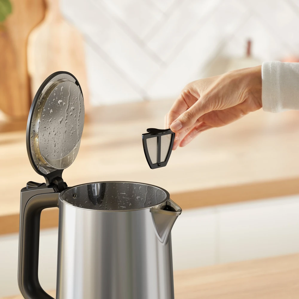 TEFAL Selection KI871DE0 | Virdulys | Electric | 1500 W | 1.7 L | Plastic | 360° rotational base | Nerūdijantis plienas