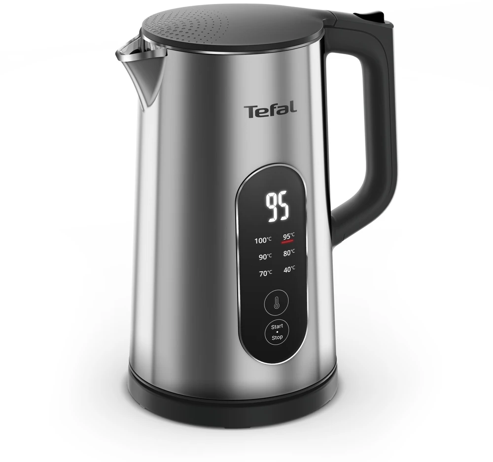 TEFAL Selection KI871DE0 | Virdulys | Electric | 1500 W | 1.7 L | Plastic | 360° rotational base | Nerūdijantis plienas