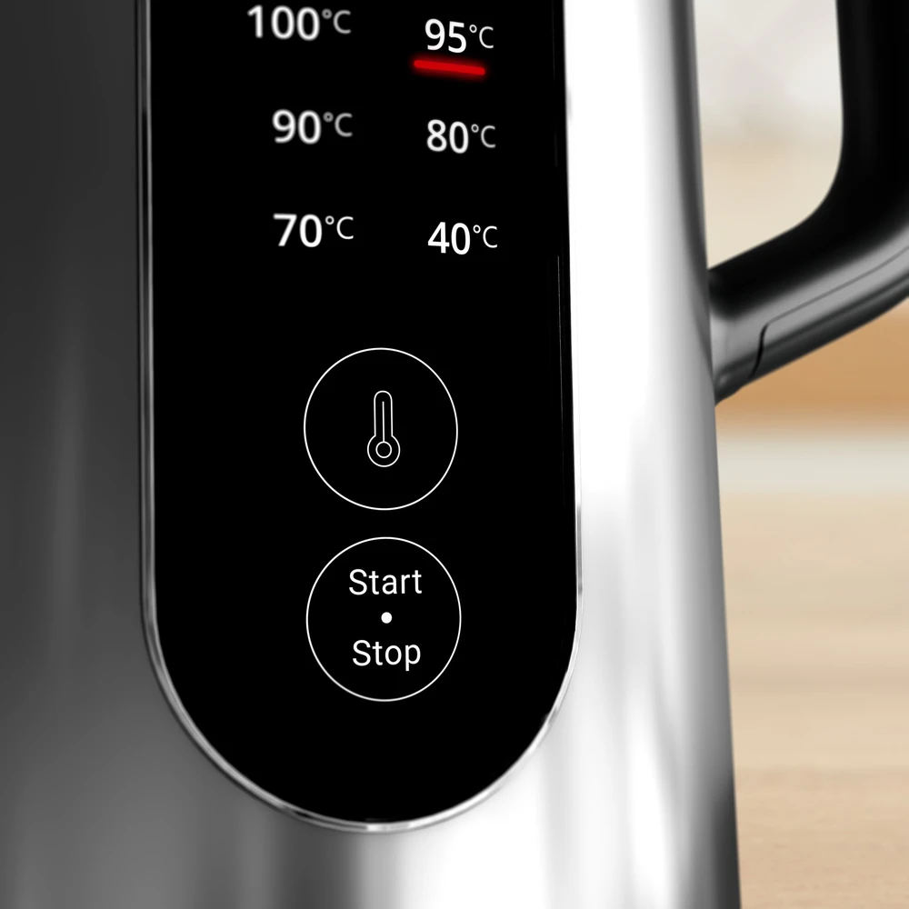 TEFAL Selection KI871DE0 | Virdulys | Electric | 1500 W | 1.7 L | Plastic | 360° rotational base | Nerūdijantis plienas