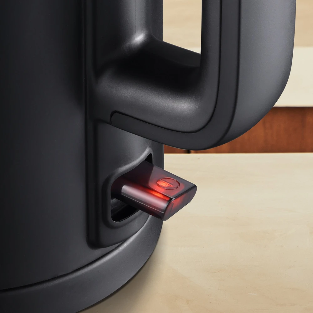Elektrinis, nerūdijančio plieno virdulys TEFAL KO1408E0, juodos sp., 1,5 l