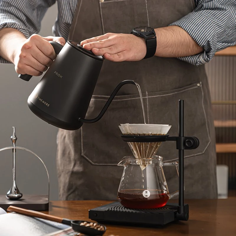 Timemore - Fish Pro X Electric Pour Over Virdulys 900 ml - Juodas