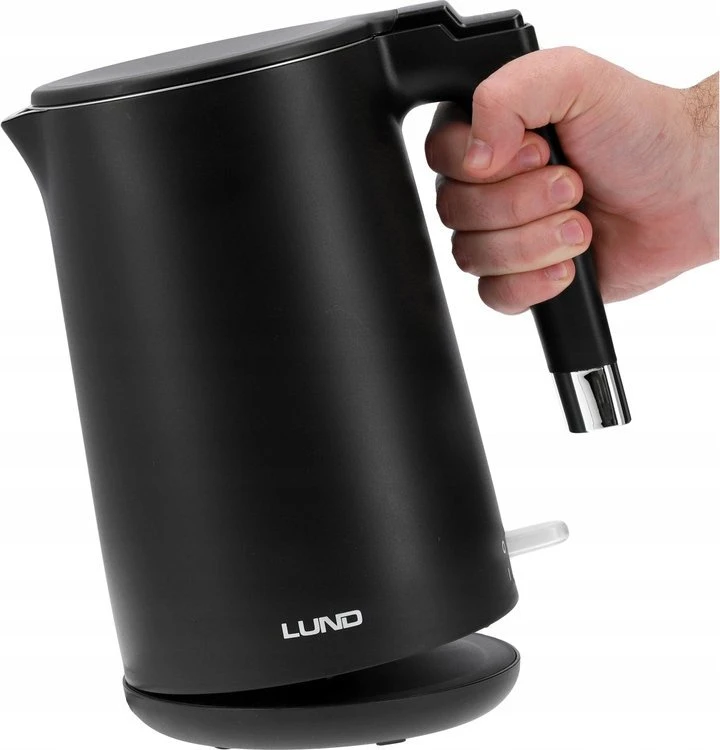 Lund Toya Sa Poland elektrinis virdulys 1,5 l Juodas, COOL TOUCH (68206)