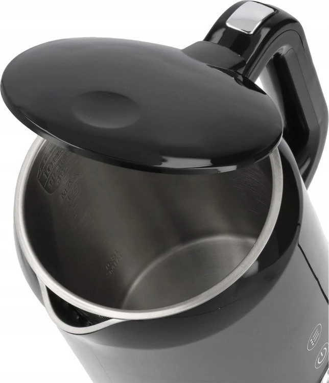 Lund Toya Sa Poland elektrinis virdulys 1,7 l, reguliuojama temperatūra, Juodas (68219)