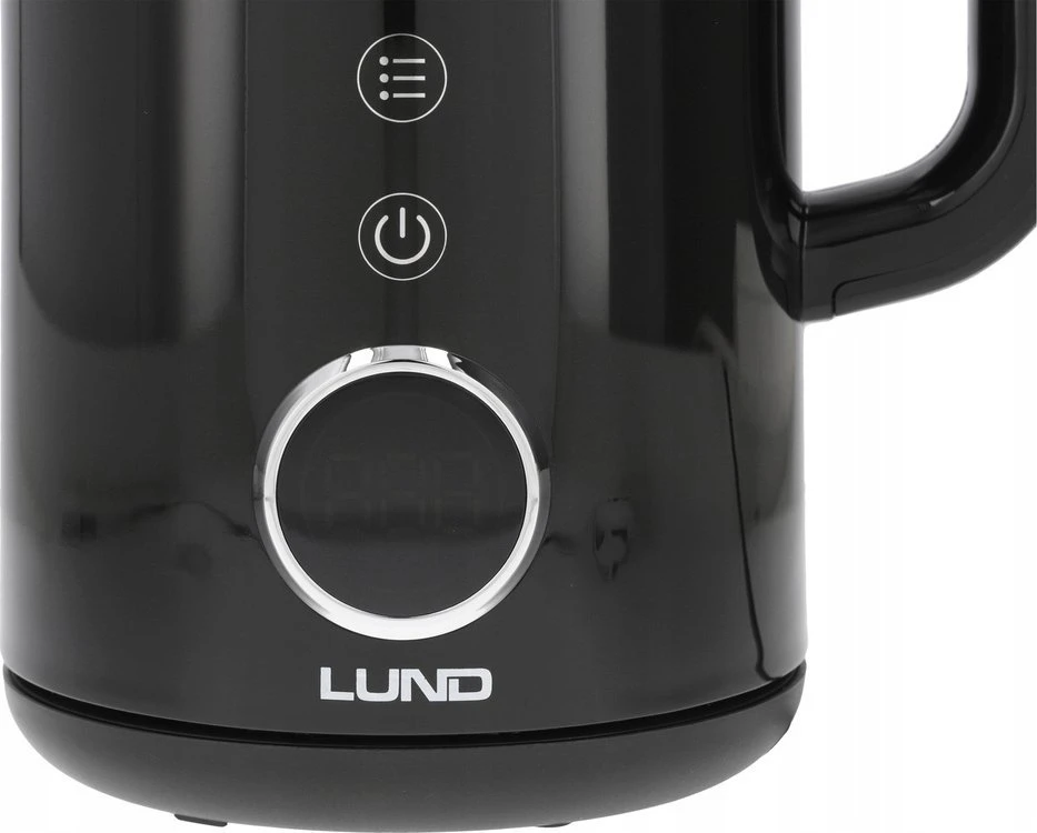 Lund Toya Sa Poland elektrinis virdulys 1,7 l, reguliuojama temperatūra, Juodas (68219)