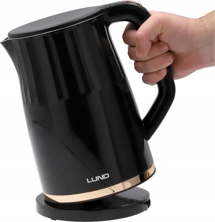 Lund Toya Sa Poland Elektrinis virdulys | temperatūros reguliavimas | juodas 1,7 l (68218)