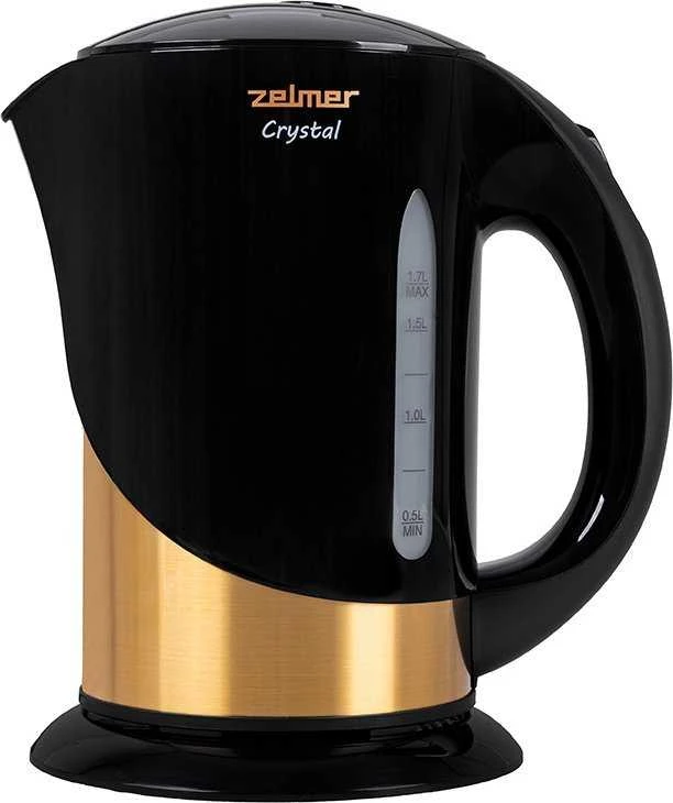 Virdulys Zelmer Crystal ZCK7630G juoda-auksinė