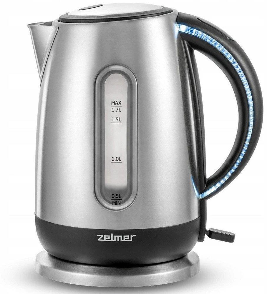 Elektrinis virdulys 1.7 L 2000 W ZCK7950 Zelmer juodas/inox