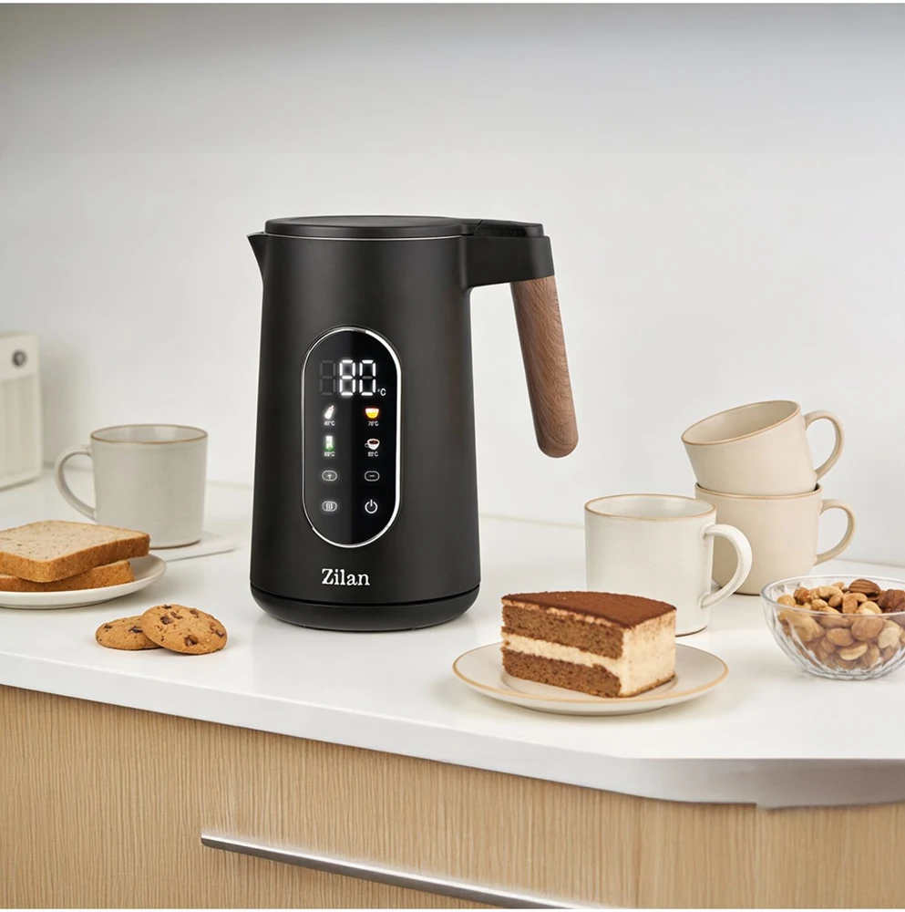 Virdulys Zilan Elektrinė su kontrolą temperatury 1.7L 2200W (ZLN5410)