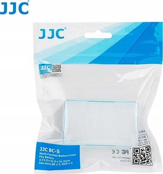 Byla - JJC BC 5 Multi Function Baterija Case, tvirtas, kompaktiškas dizainas