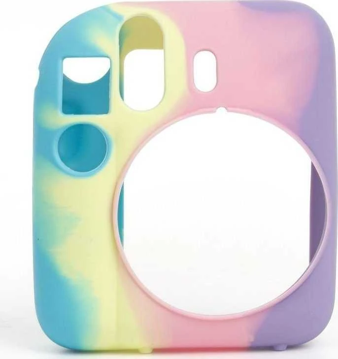 Dėklas LoveInstant Futerał Dėklas Dėklas Case Do Fujifilm Fuji Instax Mini 12 / Silikonowy / Tęcza