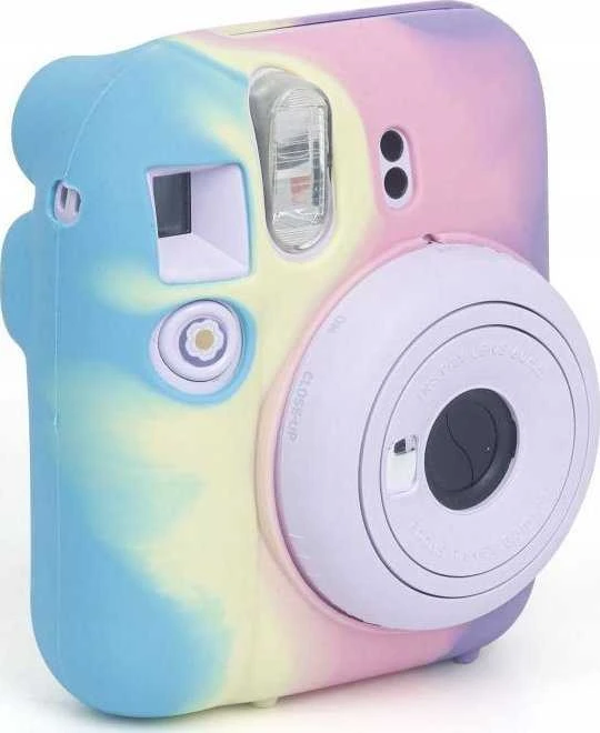 Dėklas LoveInstant Futerał Dėklas Dėklas Case Do Fujifilm Fuji Instax Mini 12 / Silikonowy / Tęcza