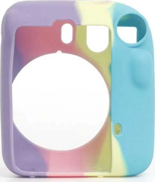Dėklas LoveInstant Futerał Dėklas Dėklas Case Do Fujifilm Fuji Instax Mini 12 / Silikonowy / Tęcza