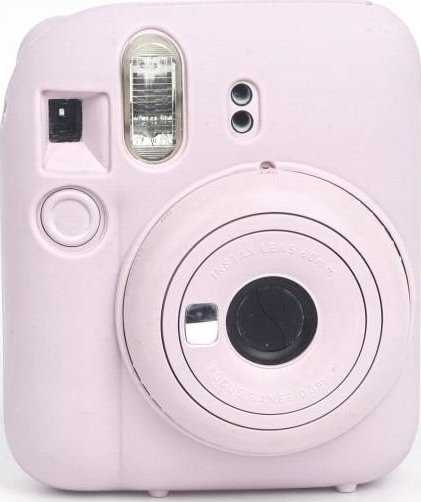 Viršelis LoveInstant byla dėl Fujifilm Fuji Instax Mini 12 / Silicio / Rožinės spalvos