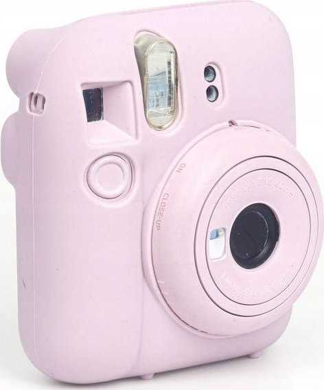 Viršelis LoveInstant byla dėl Fujifilm Fuji Instax Mini 12 / Silicio / Rožinės spalvos