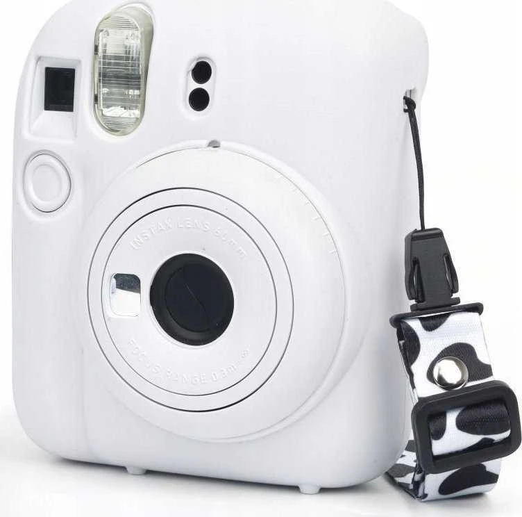 Dėklas LoveInstant Futerał Dėklas Dėklas Case Do Fujifilm Fuji Instax Mini 12 / Silikonowy / Baltas