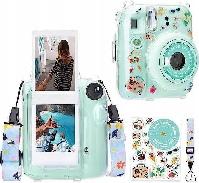 Viršelis LoveInstant byla EtuI byla Viršelis Fujifilm Instax mini 12 + Stickers / Atostogos laikas