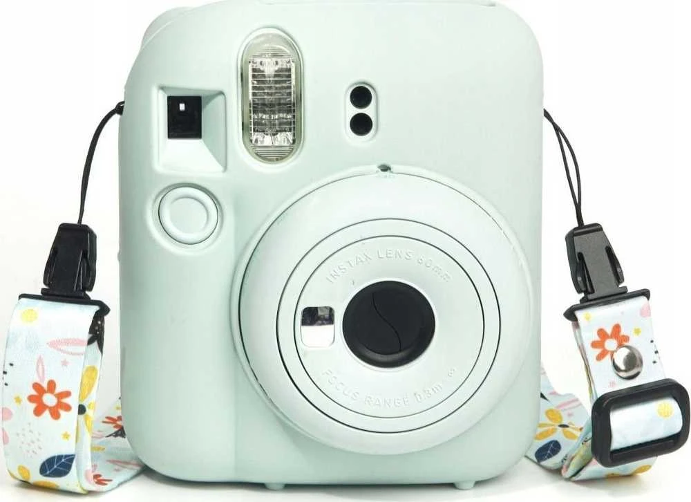 Dėklas LoveInstant Futerał Dėklas Dėklas Case Do Fujifilm Fuji Instax Mini 12 / Silikonowy / Žalias