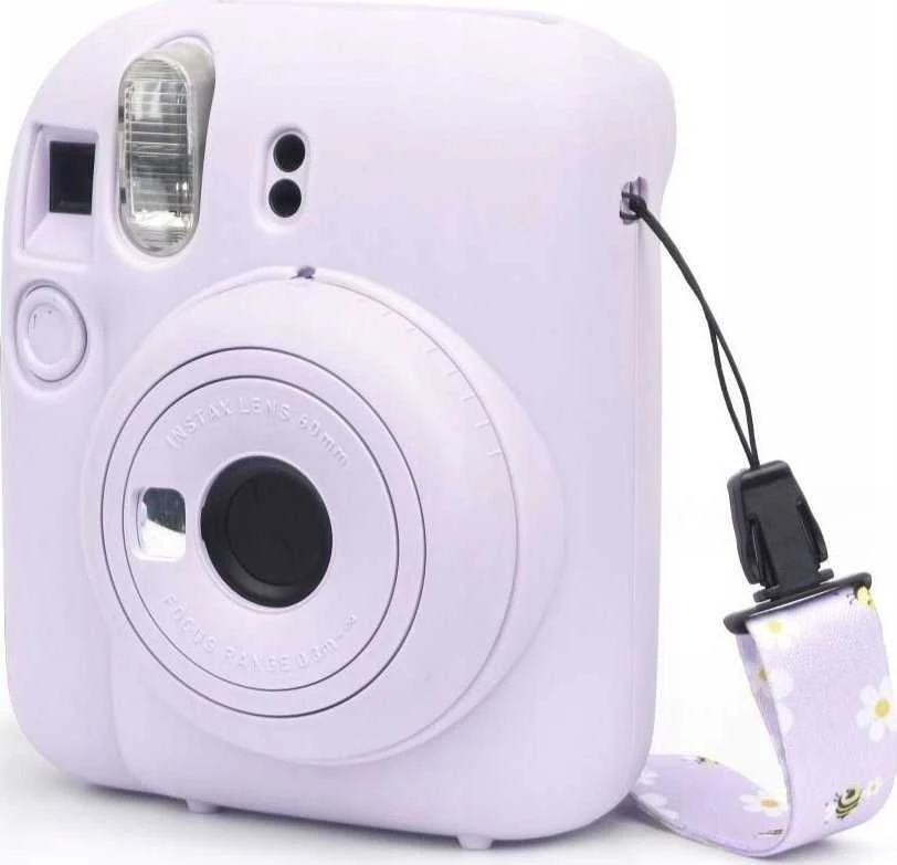 Viršelis LoveInstant byla Fujifilm Fuji Instax Mini 12 / Silicis / Violetinė