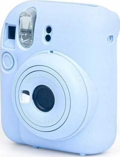 Dėklas LoveInstant Futerał Dėklas Dėklas Case Do Fujifilm Fuji Instax Mini 12 / Silikonowy / Mėlyna