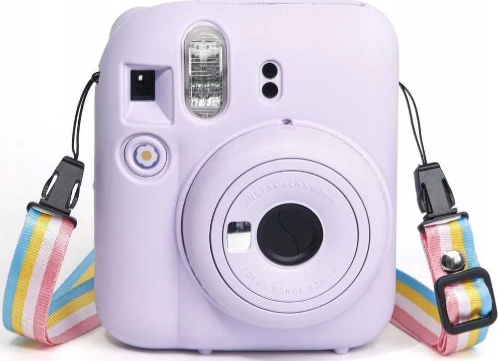 Viršelis LoveInstant byla Fujifilm Fuji Instax Mini 12 / Silicis / Violetinė