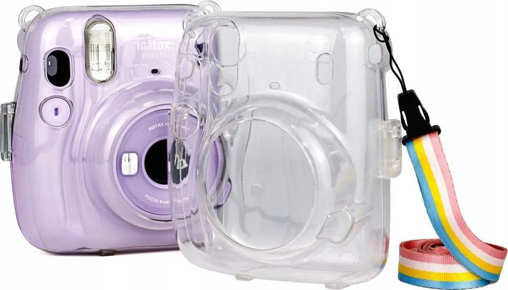 Dėklas LoveInstant Futerał Dėklas Dėklas Case Do Fujifilm Instax Mini 11 - Permatomas