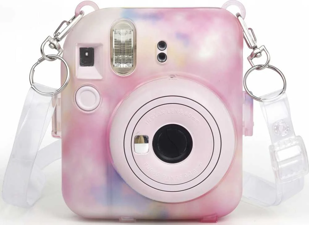 LoveInstant Cover Pouch Cover Dėklas, skirtas FujiFilm INSTAX Mini 12 + Photo Pocket / Multicolor Dark