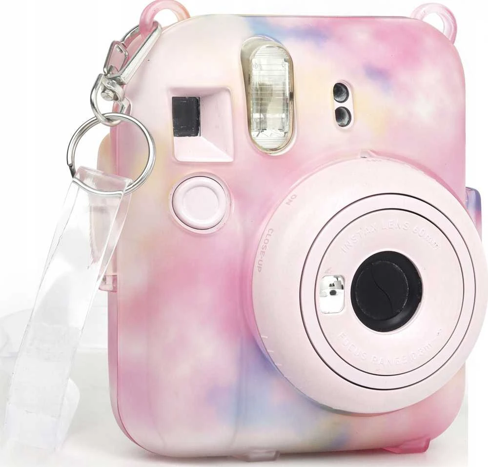 LoveInstant Cover Pouch Cover Dėklas, skirtas FujiFilm INSTAX Mini 12 + Photo Pocket / Multicolor Dark