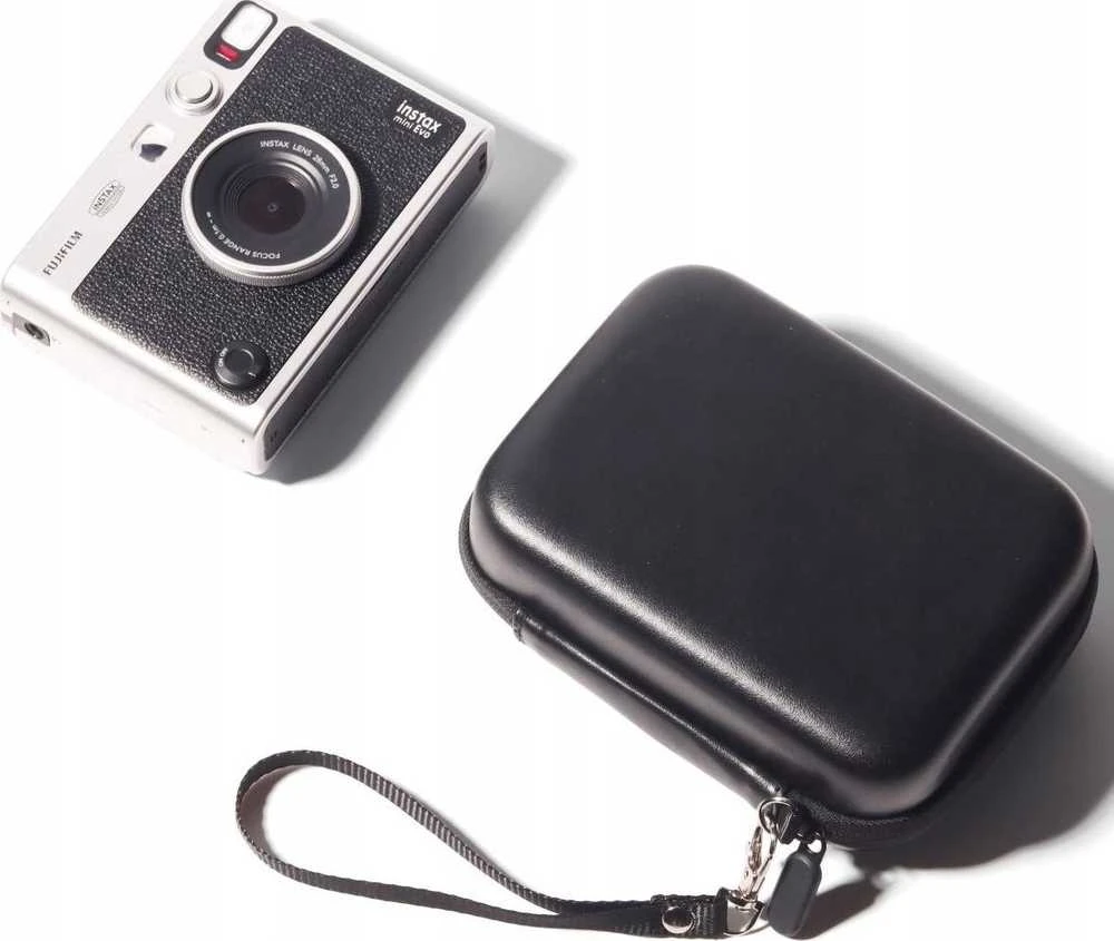 Viršelis LoveInstant Bylos atvejis: byla dėl "Instax" mini Evo / mini Liplay / mini Link / Juodas