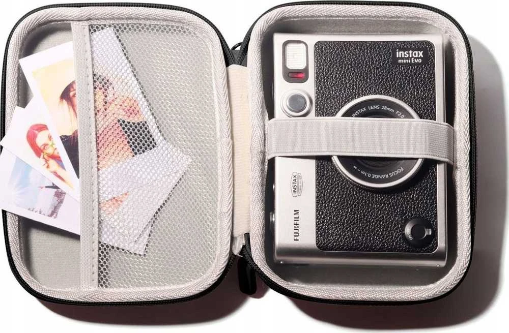 Viršelis LoveInstant Bylos atvejis: byla dėl "Instax" mini Evo / mini Liplay / mini Link / Juodas