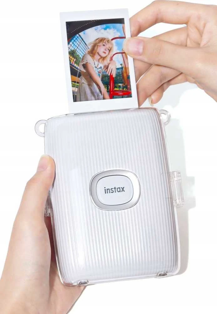 Viršelis LoveInstant Bylos EtuI Fuji Fujifilm Instax Mini Link bylų viršelis 2 / Skaidrus